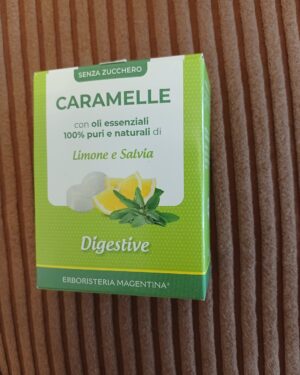caramelle senza zuccheri con oli essenziali vitalizzanti