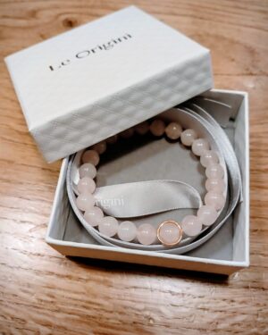 bracciale zodiac le origini quarzo rosa