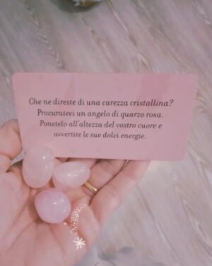 burattato quarzo rosa