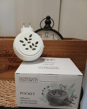 pocket diffusore elettrico da muro per oli essenziali