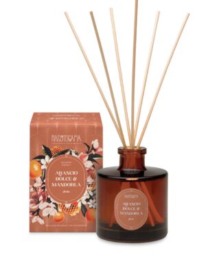 diffusore 200 ml abete bianco e vaniglia con bastoncini